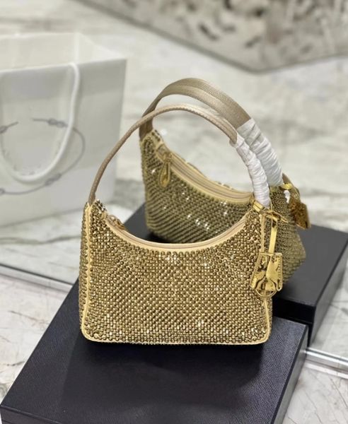designer bag crystal hobo bag nylon women's shoulder bag crossbody bag cute classic tote bag full of drill underarm bag 8 colors
designer bag crystal hobo bag nylon women's shoulder bag crossbody bag cute classic tote bag full of drill underarm bag 8 colors