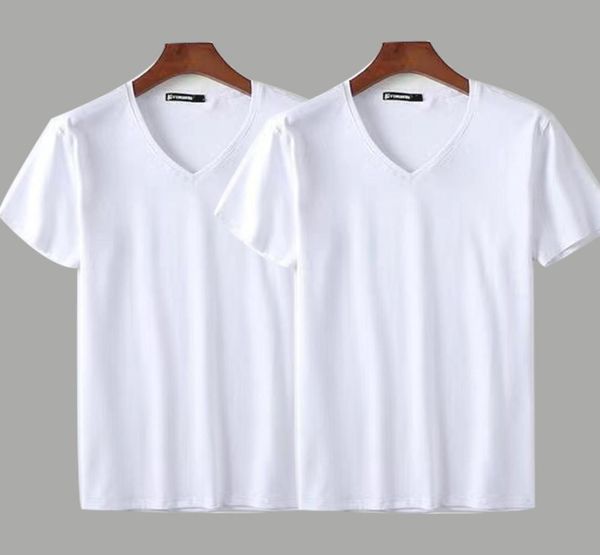 2pcs men tshirt spandex fitnes clothing man tees t shirt for male solid color tshirts multi colors tshirt b0890 2105182503163, White;black 
2pcs men tshirt spandex fitnes clothing man tees t shirt for male solid color tshirts multi colors tshirt b0890 2105182503163, White;black