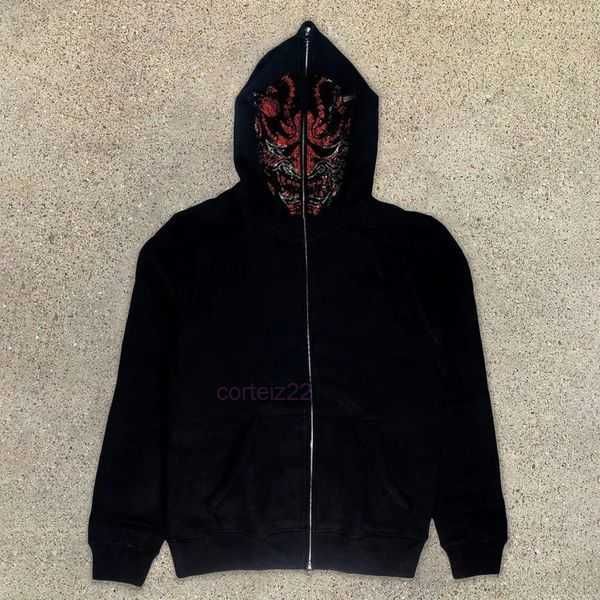 y2k full zip up hoodie men's hoodies skeleton men autumn winter sweatshirt hip hopoversized gothic rhinestones web jacket 788m, Black
y2k full zip up hoodie men's hoodies skeleton men autumn winter sweatshirt hip hopoversized gothic rhinestones web jacket 788m, Black