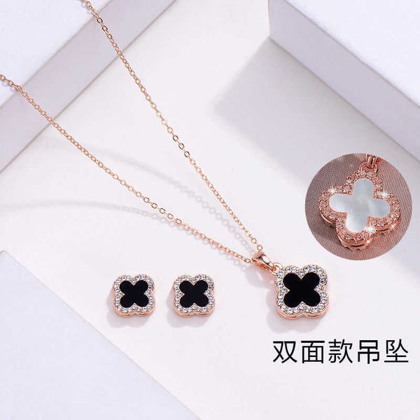 double sided four-leaf clover s999 sterling silver necklace female summer 2022 new fashion niche design gift for girlfriend
double sided four-leaf clover s999 sterling silver necklace female summer 2022 new fashion niche design gift for girlfriend