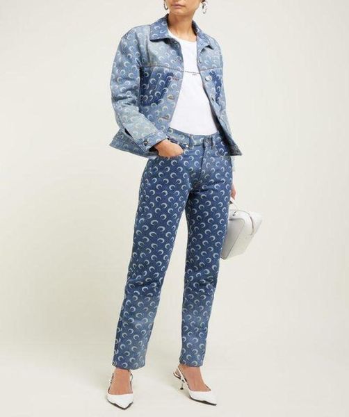 2020 spring summer women039s printed moon pattern slim panel crescent ankle lenght jeans pants new9181071, Blue
2020 spring summer women039s printed moon pattern slim panel crescent ankle lenght jeans pants new9181071, Blue