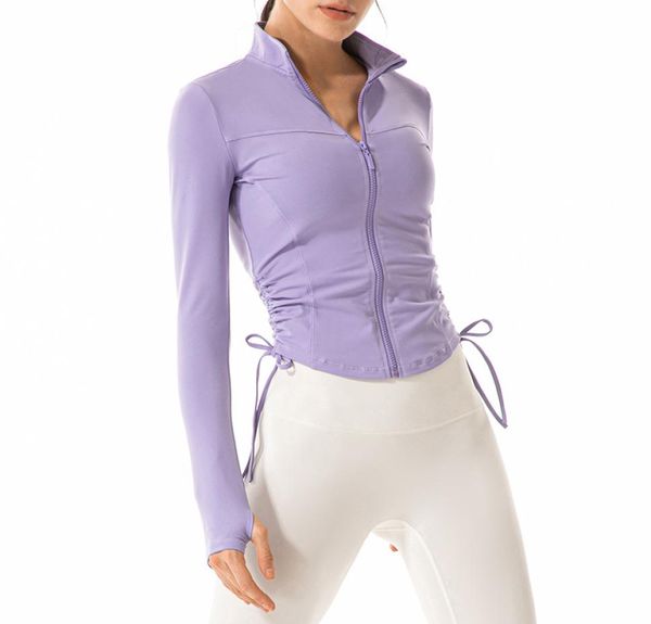 al yoga solid color shaping side lace zipper cardigan women039s thin personality high stretch sports jacket jogging gym1582119, White;red
al yoga solid color shaping side lace zipper cardigan women039s thin personality high stretch sports jacket jogging gym1582119, White;red