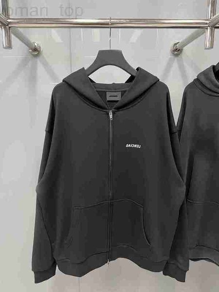 women's hoodies & sweatshirts designer net red tide brand paris sweater b home autumn/winter inverted mirror letter zipper cardigan hoo, Black
women's hoodies & sweatshirts designer net red tide brand paris sweater b home autumn/winter inverted mirror letter zipper cardigan hoo, Black