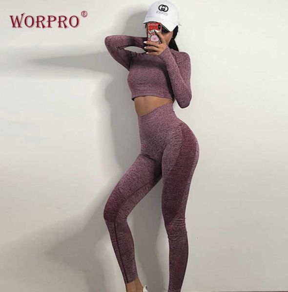 yoga 2 piece set woman sportswear womens breathable long sleeve compression vital leggings fitness gym clothing for women t8377053, Gray
yoga 2 piece set woman sportswear womens breathable long sleeve compression vital leggings fitness gym clothing for women t8377053, Gray