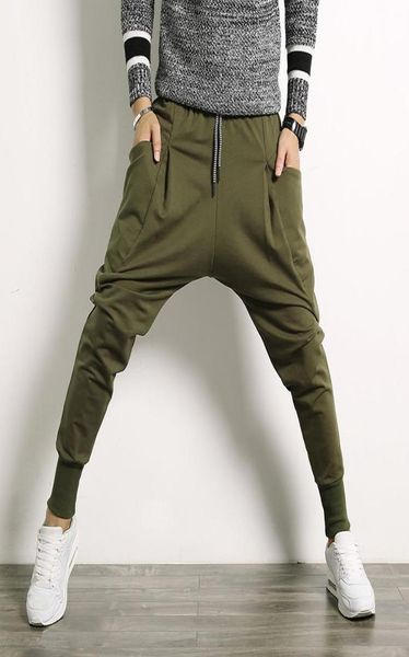 men039s highend pure cotton sports casual harem pants men spring autumn morning walks and feet slim solid color trousers7130290, Black
men039s highend pure cotton sports casual harem pants men spring autumn morning walks and feet slim solid color trousers7130290, Black