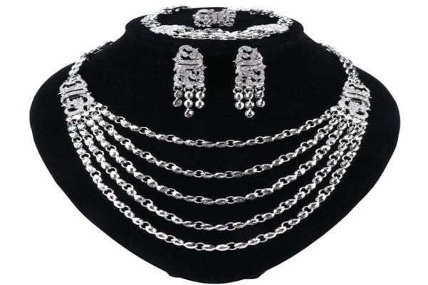 silver plated jewelry sets for women african beads necklace earrings bracelet rings party wedding bridal accessories6325232, Slivery;golden
silver plated jewelry sets for women african beads necklace earrings bracelet rings party wedding bridal accessories6325232, Slivery;golden