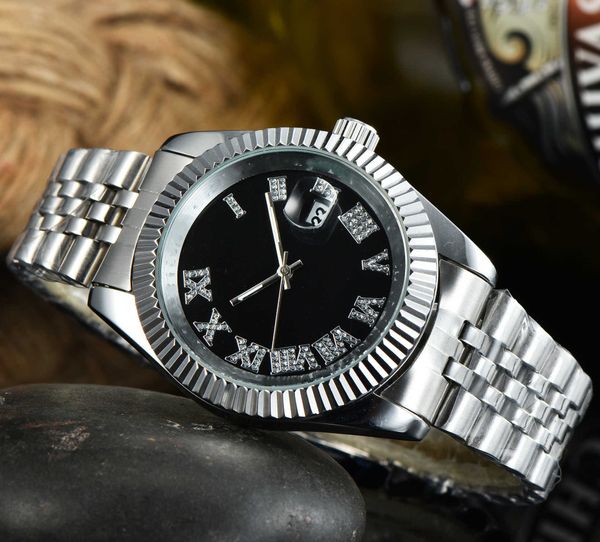 watches quartz watch lao brand watch log roman face men's fashion quartz stainless steel watch, Silver
watches quartz watch lao brand watch log roman face men's fashion quartz stainless steel watch, Silver