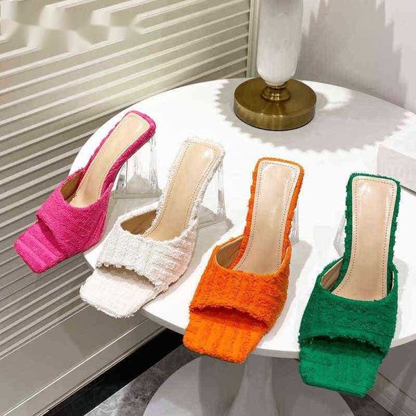 sandals 2023 new summer corduroy triangle transparent heels slippers street woman square toes dress party shoes 220232, Black
sandals 2023 new summer corduroy triangle transparent heels slippers street woman square toes dress party shoes 220232, Black