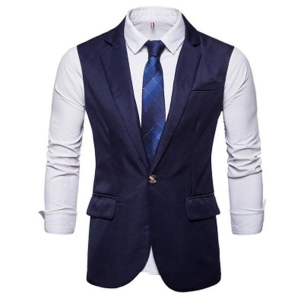 2018 new men039s vest men039s long single button suit business casual vest banquet wedding daily5282760, Black;white
2018 new men039s vest men039s long single button suit business casual vest banquet wedding daily5282760, Black;white