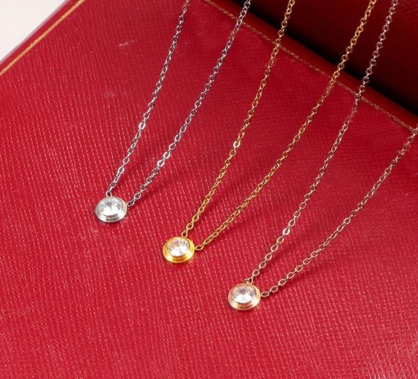 women designer diamond pendant necklace titanium steel luxury style vintage collar costume love pendant fashion jewelr4619712, Silver
women designer diamond pendant necklace titanium steel luxury style vintage collar costume love pendant fashion jewelr4619712, Silver
