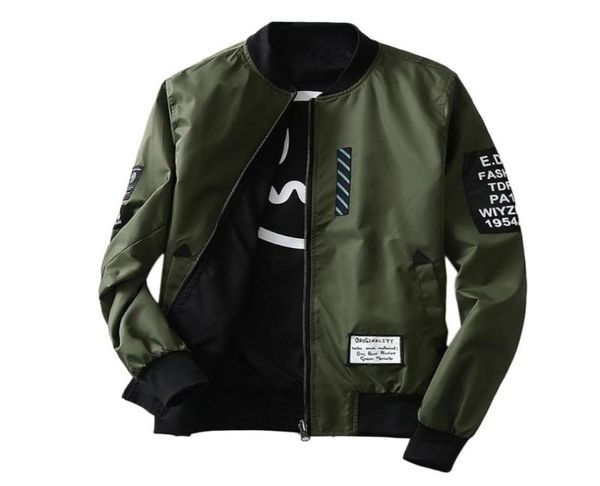 thin slim fit men wind breaker jackets bomber autumn winter fashion overcoat army greenblack plus size coat m4l5754033, Black;brown
thin slim fit men wind breaker jackets bomber autumn winter fashion overcoat army greenblack plus size coat m4l5754033, Black;brown