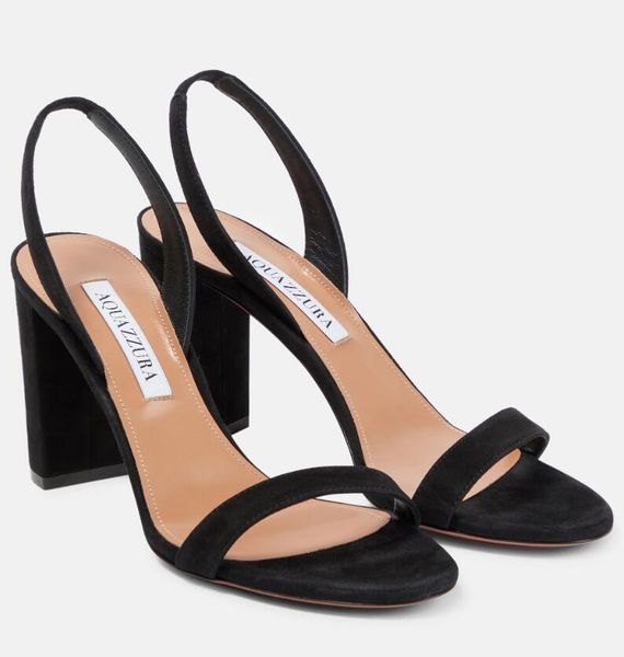summer aquazzura so nude suede sandals shoes women block heels party dress lady gladiator sandalias eu35-43, Black
summer aquazzura so nude suede sandals shoes women block heels party dress lady gladiator sandalias eu35-43, Black