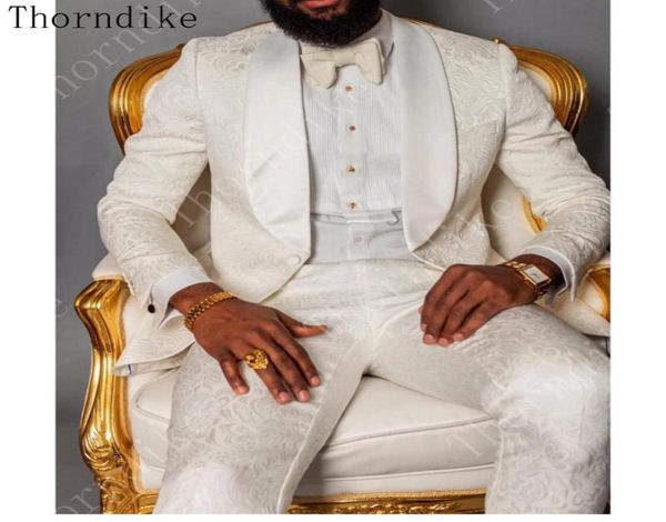 thorndike groomsmen one button groom tuxedos peaked lapel ivory jacquard men suits 2 pieces for wedding prom dinner jacketpants5157519, White;black
thorndike groomsmen one button groom tuxedos peaked lapel ivory jacquard men suits 2 pieces for wedding prom dinner jacketpants5157519, White;black