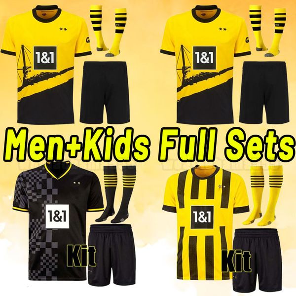full kit sets men kids haaland reus 23 24 dortmund soccer jersey 2023 2024 football shirts bellingham men kids reyna brandt emre can haller, Black;yellow
full kit sets men kids haaland reus 23 24 dortmund soccer jersey 2023 2024 football shirts bellingham men kids reyna brandt emre can haller, Black;yellow