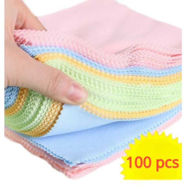 100pcs lasses cleaner microfiber cleaning cloth for lens phone screen cleaning wipes eyewear accessory, Blue
100pcs lasses cleaner microfiber cleaning cloth for lens phone screen cleaning wipes eyewear accessory, Blue