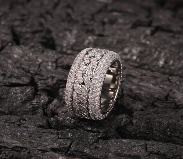 stones hip hop bling iced out cubic zirconia cz ring for men women spinner cuban chain round rings party jewelry1792888, Silver
stones hip hop bling iced out cubic zirconia cz ring for men women spinner cuban chain round rings party jewelry1792888, Silver