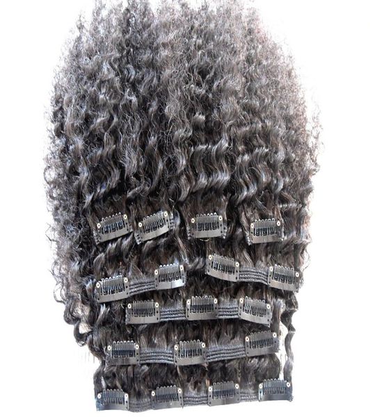3b 3c clip in hair extensions brazilian kinky curly virgin human hair thick weft 120g 2sets full head natural color9496001, Black
3b 3c clip in hair extensions brazilian kinky curly virgin human hair thick weft 120g 2sets full head natural color9496001, Black