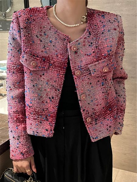 women's jackets autumn exquisite ladies tweed women jacket cardigan pink small fragrance plaid short coat 230803, Black;brown
women's jackets autumn exquisite ladies tweed women jacket cardigan pink small fragrance plaid short coat 230803, Black;brown