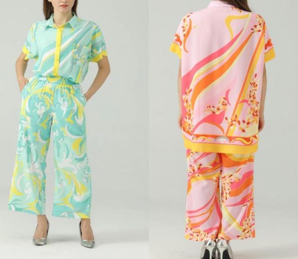 european and american highquality ladies twopiece pants printed lapel shirt elastic waist trousers99861168027178, White
european and american highquality ladies twopiece pants printed lapel shirt elastic waist trousers99861168027178, White