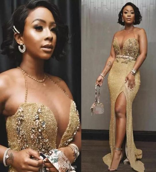 aso ebi arabic gold mermaid evening dresses beaded crystals prom dresses high split formal party gowns7937832, Black;red
aso ebi arabic gold mermaid evening dresses beaded crystals prom dresses high split formal party gowns7937832, Black;red