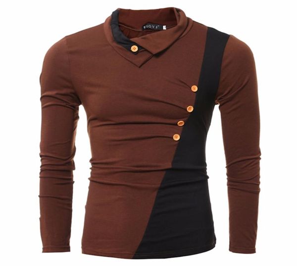 fashion oblique button patchwork tshirts men039s long sleeve v neck t shirt cotton hit color tee stitching tee shirt homm7753569, White;black
fashion oblique button patchwork tshirts men039s long sleeve v neck t shirt cotton hit color tee stitching tee shirt homm7753569, White;black