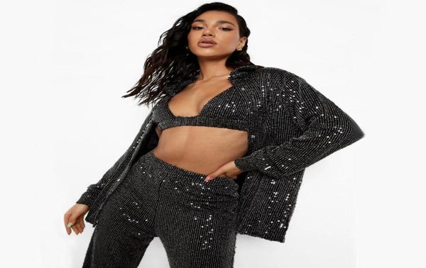 women039s two piece pants casual outfits women sequins sparkly 3 set glitter maxi cardigan blazer and wide leg with underw1412730, White
women039s two piece pants casual outfits women sequins sparkly 3 set glitter maxi cardigan blazer and wide leg with underw1412730, White