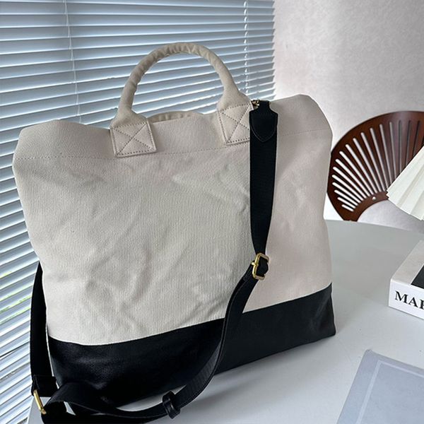 large capacity tote bag women's shopping bag canvas handbag designer fashion letter print zipper open removable shoulder strap internal
large capacity tote bag women's shopping bag canvas handbag designer fashion letter print zipper open removable shoulder strap internal