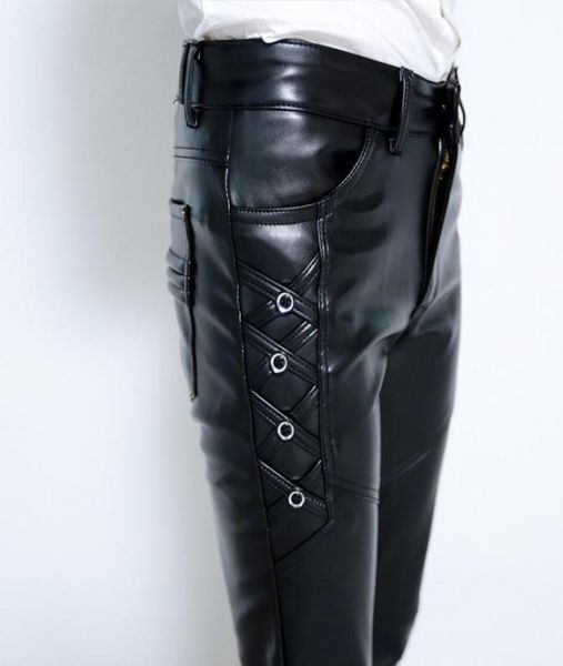 2020 young men with thick leather pants cultivate one039s morality foot trousers fashion pu leather pants3131744, Black
2020 young men with thick leather pants cultivate one039s morality foot trousers fashion pu leather pants3131744, Black