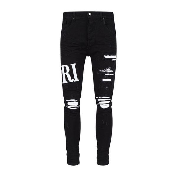 young man rip slim fit skinny men pants biker stretch cult stretch motorcycle trendy long straight amiryes hole denim jeans youth black, Blue
young man rip slim fit skinny men pants biker stretch cult stretch motorcycle trendy long straight amiryes hole denim jeans youth black, Blue