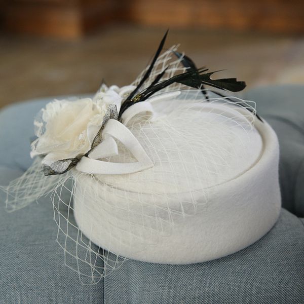 wide brim hats bucket wool fedoras hat for women fashion bow knot cap vintage elegant female brand soft girls chapeu gauze formal 230804, Blue;gray
wide brim hats bucket wool fedoras hat for women fashion bow knot cap vintage elegant female brand soft girls chapeu gauze formal 230804, Blue;gray