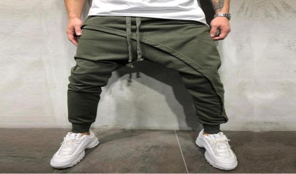 men039s pants fashion men harem solid color drawstring asymmetric double layer long running jogger baggy 2021 for clothings5784802, Black
men039s pants fashion men harem solid color drawstring asymmetric double layer long running jogger baggy 2021 for clothings5784802, Black