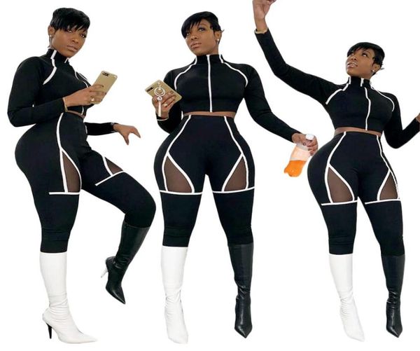 striped patchwork 2 piece pants women outfits black unique high neck long sleeve crop high waist skinny pants suits1585895, White
striped patchwork 2 piece pants women outfits black unique high neck long sleeve crop high waist skinny pants suits1585895, White