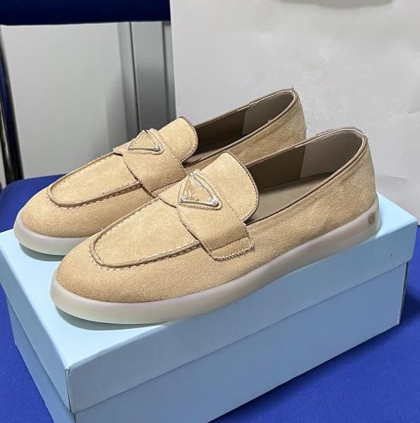 designer women loafers shoes metal triangle soft-soled loafers classic suede leisure leather shoes new styles combine women's flats sho, Black
designer women loafers shoes metal triangle soft-soled loafers classic suede leisure leather shoes new styles combine women's flats sho, Black