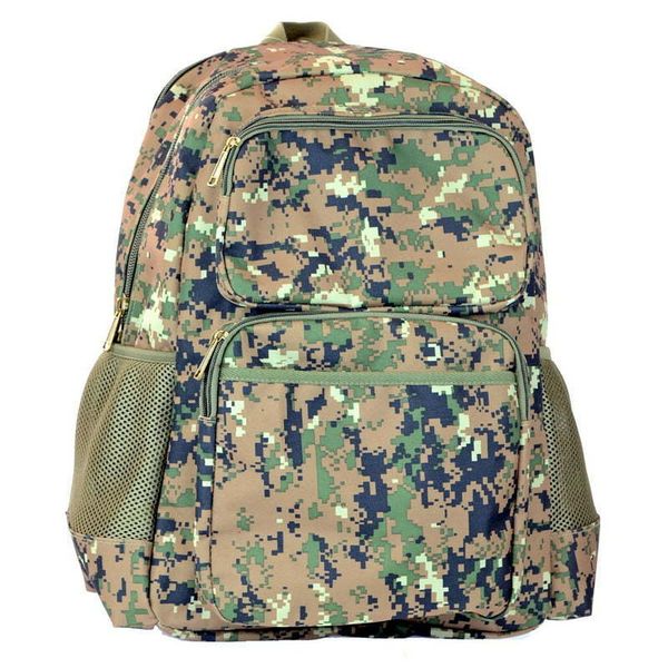 backpack military camouflage woodland print water resistant with 2 front zipper pockets 230803
backpack military camouflage woodland print water resistant with 2 front zipper pockets 230803