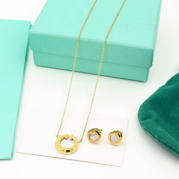 2023 lovely cute long gold thin stainless steel chain silver crystal round plate design women necklace earrings suit with dust bag and box, Black
2023 lovely cute long gold thin stainless steel chain silver crystal round plate design women necklace earrings suit with dust bag and box, Black