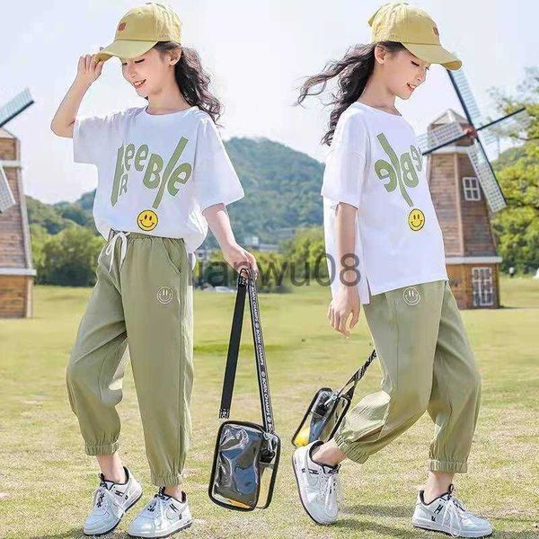 clothing sets teenage summer girls clothes sets 2023 outfits kids short sleeve tshirt long pants 2pcs children clothing 6 8 10 12 14 year x0, White
clothing sets teenage summer girls clothes sets 2023 outfits kids short sleeve tshirt long pants 2pcs children clothing 6 8 10 12 14 year x0, White