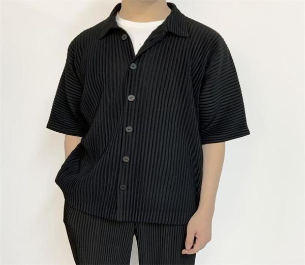 men039s suits blazers miyake pleated casual suit jacket korean style loose summer short sleeve shirt button7089468, White;black
men039s suits blazers miyake pleated casual suit jacket korean style loose summer short sleeve shirt button7089468, White;black