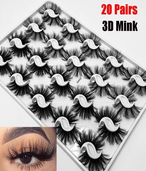 20 pairsbox mixed 3d faux mink false eyelashes natural thick long wispies lash reusable handmade bushy fluffy lashes8813274
20 pairsbox mixed 3d faux mink false eyelashes natural thick long wispies lash reusable handmade bushy fluffy lashes8813274