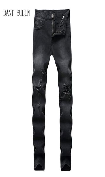 black ripped jeans men slim skinny holes biker jeans destroyed mens designer jogger pants hip hop street trousers3010966, Blue
black ripped jeans men slim skinny holes biker jeans destroyed mens designer jogger pants hip hop street trousers3010966, Blue