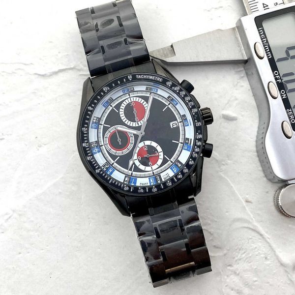 watches quartz watch european brand super six pin full function quartz watch timing men's business stainless steel watch strap, Silver
watches quartz watch european brand super six pin full function quartz watch timing men's business stainless steel watch strap, Silver