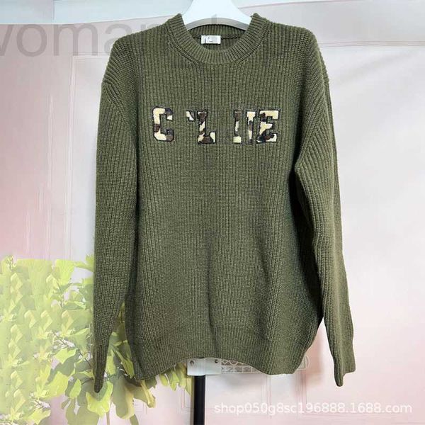 women's knits & tees designer 2022 early autumn ce family leopard embroidery letter loose skinny round neck long sleeve cashmere blend, White
women's knits & tees designer 2022 early autumn ce family leopard embroidery letter loose skinny round neck long sleeve cashmere blend, White