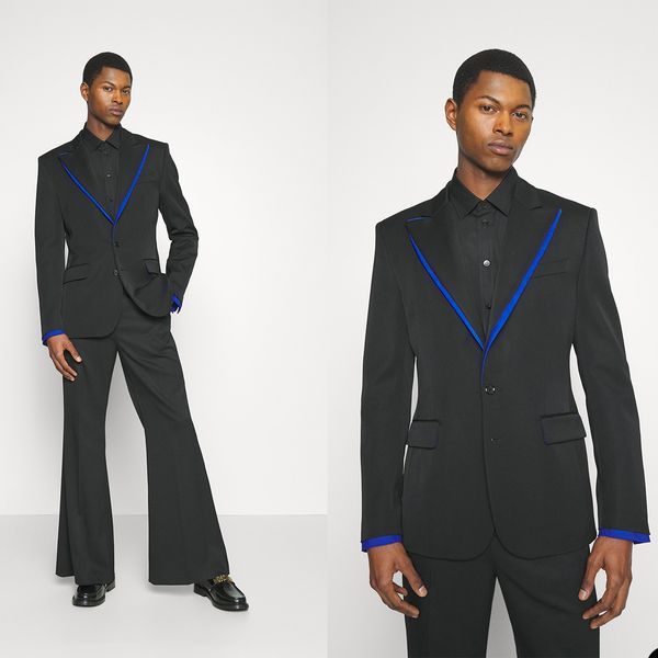men wedding suits prom 2 pcs jacket+pants set slim fit groom wear peaked lapel men tuxedos for male customized, Black;gray
men wedding suits prom 2 pcs jacket+pants set slim fit groom wear peaked lapel men tuxedos for male customized, Black;gray