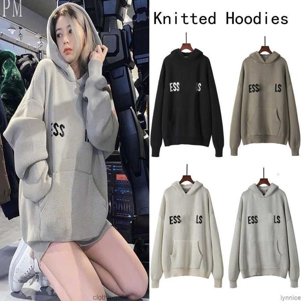 2023 mens women designer essentialhoodie sweater knits keep warm in autumn winter hooded sweatshirt loose letter essentail hoodies casual pu, Black
2023 mens women designer essentialhoodie sweater knits keep warm in autumn winter hooded sweatshirt loose letter essentail hoodies casual pu, Black