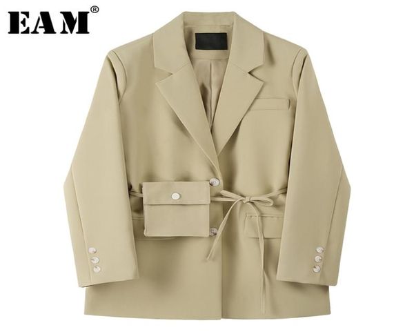eam women khaki bandage split big size blazer new lapel long sleeve loose fit jacket fashion tide spring autumn 1x198 2010081192488, Black;brown
eam women khaki bandage split big size blazer new lapel long sleeve loose fit jacket fashion tide spring autumn 1x198 2010081192488, Black;brown