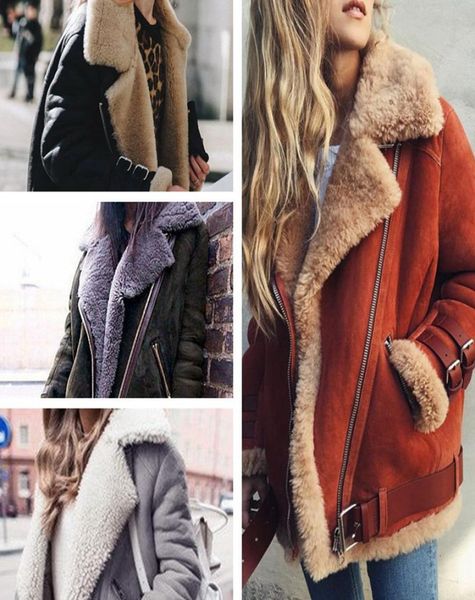 suede leather lamb fur coat women 2018 fashion warm wool teddy motorcycle jacket ladies winter faux fur plus size coat overcoat7991270, Black
suede leather lamb fur coat women 2018 fashion warm wool teddy motorcycle jacket ladies winter faux fur plus size coat overcoat7991270, Black
