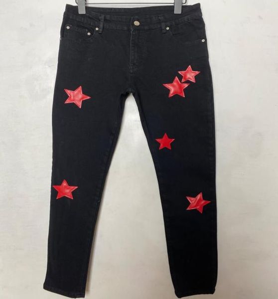 mens jeans pants long skinny leather black red white fivepointed star destroy the quilt ripped straight hole fashion designer jea5529723, Blue
mens jeans pants long skinny leather black red white fivepointed star destroy the quilt ripped straight hole fashion designer jea5529723, Blue