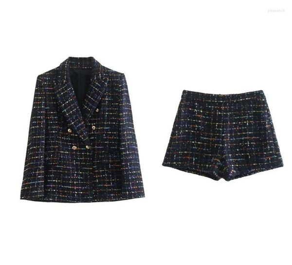 women039s suits women vintage notched collar colorful ribbon plaid tweed woolen blazer coat female outerwear chic veste ct9405752, White;black
women039s suits women vintage notched collar colorful ribbon plaid tweed woolen blazer coat female outerwear chic veste ct9405752, White;black