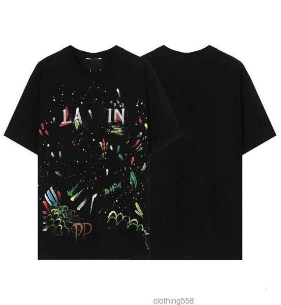 ss23 designer lanvins men's t shirt mens tshirts fashion pure cotton t-shirt womens high street loose classic print couplest, White;black
ss23 designer lanvins men's t shirt mens tshirts fashion pure cotton t-shirt womens high street loose classic print couplest, White;black