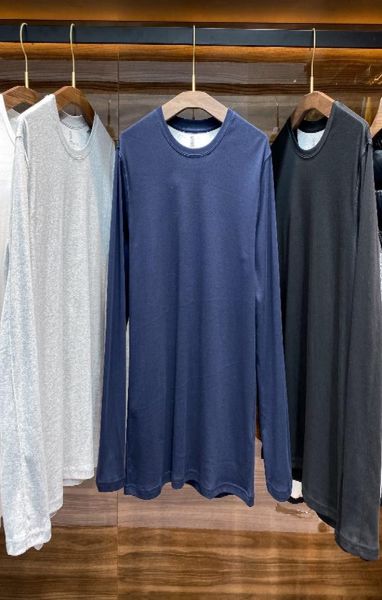 mens t shirt brunello fall winter cucinelli longstaple cotton long sleeved pullover bottoming shirt round neck casual1213429, White;black
mens t shirt brunello fall winter cucinelli longstaple cotton long sleeved pullover bottoming shirt round neck casual1213429, White;black