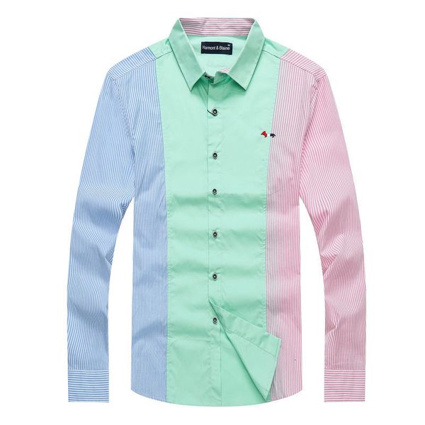men's casual shirts harmont blaine brand cotton business patchwork long sleeve shirt male blouseshirts camisa masculina homme 230804, White;black
men's casual shirts harmont blaine brand cotton business patchwork long sleeve shirt male blouseshirts camisa masculina homme 230804, White;black